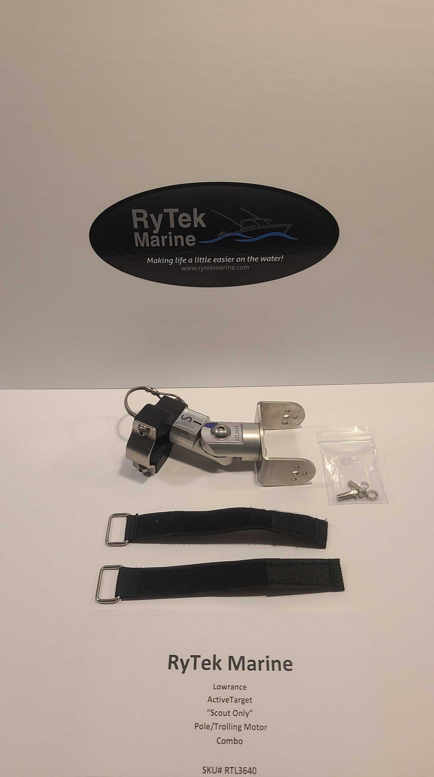 RTL3640 Active Target/AT2 "Scout Only" Transducer mount Combo