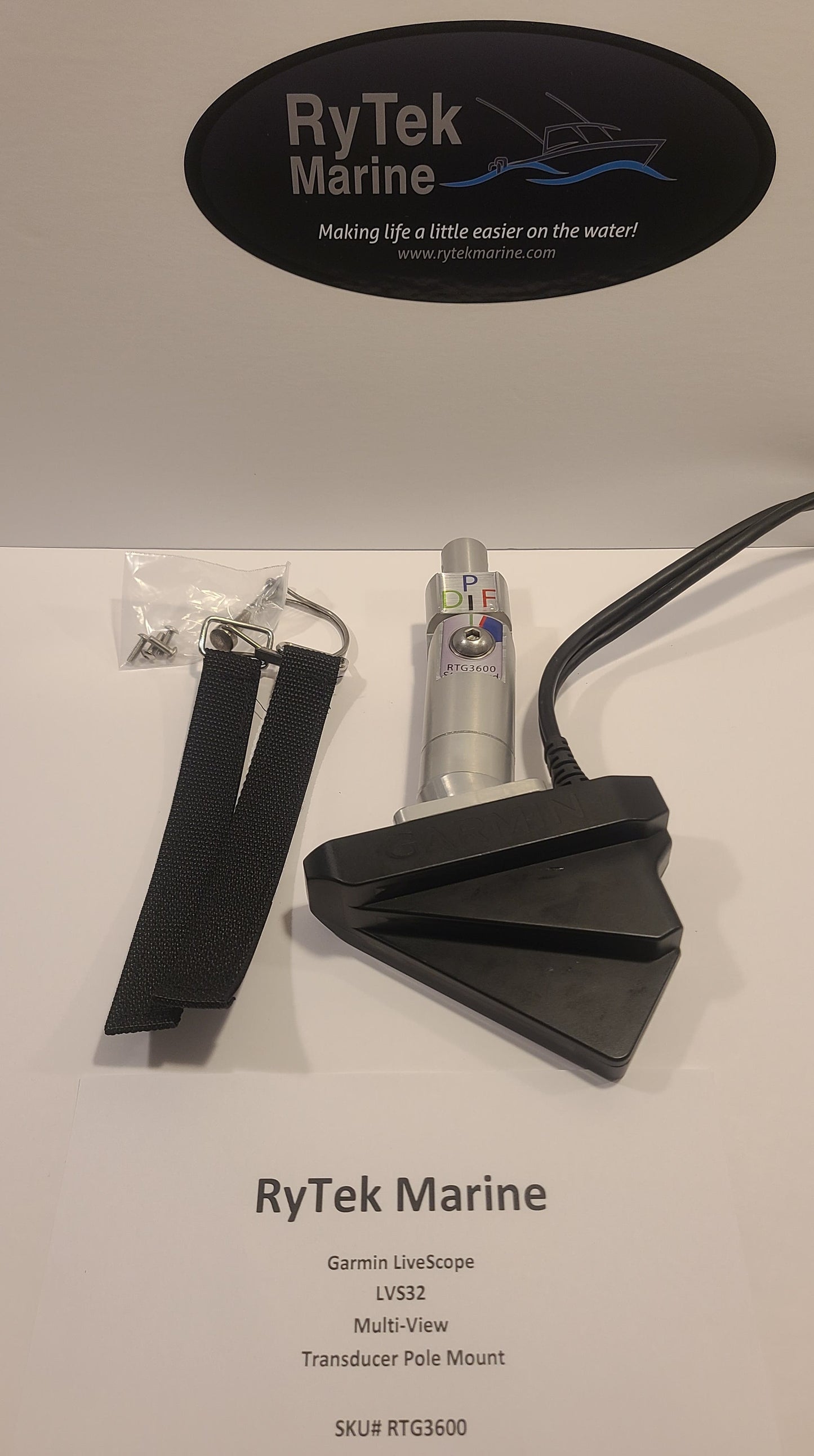 RTG3600 LiveScope LVS32 Multi-View Transducer "Pole Mount"
