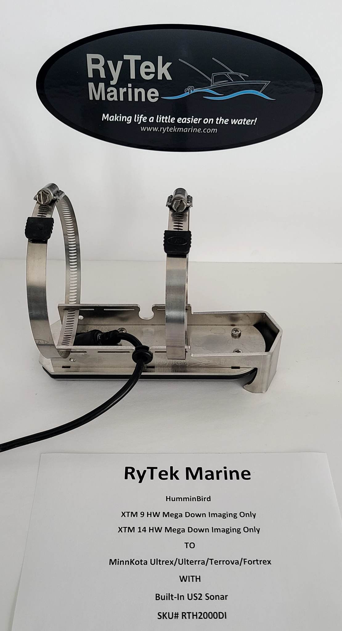 RTH2000DI Humminbird Mega Down Imaging ONLY TO Minnkota Ultrex/Ulterra/Terrova/Fortrex