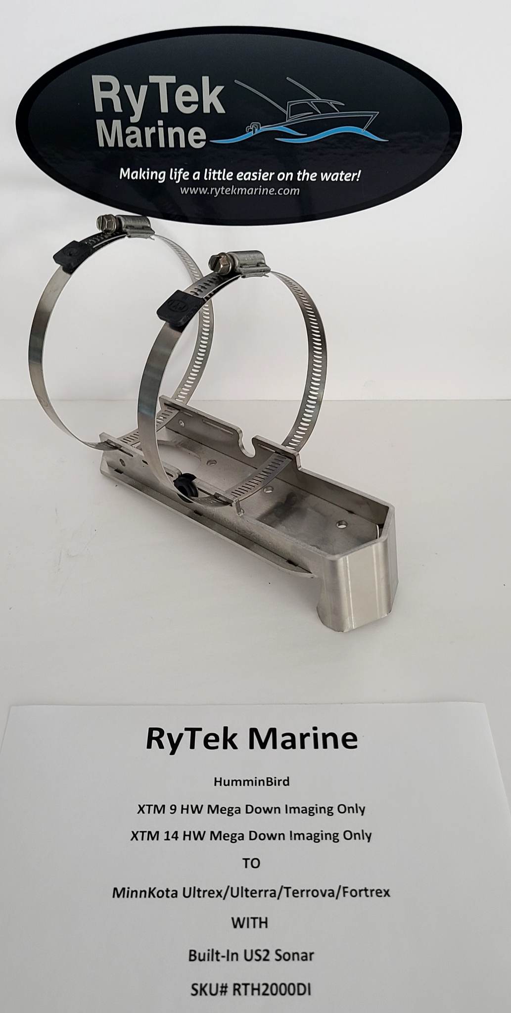 RTH2000DI Humminbird Mega Down Imaging ONLY TO Minnkota Ultrex/Ulterra/Terrova/Fortrex