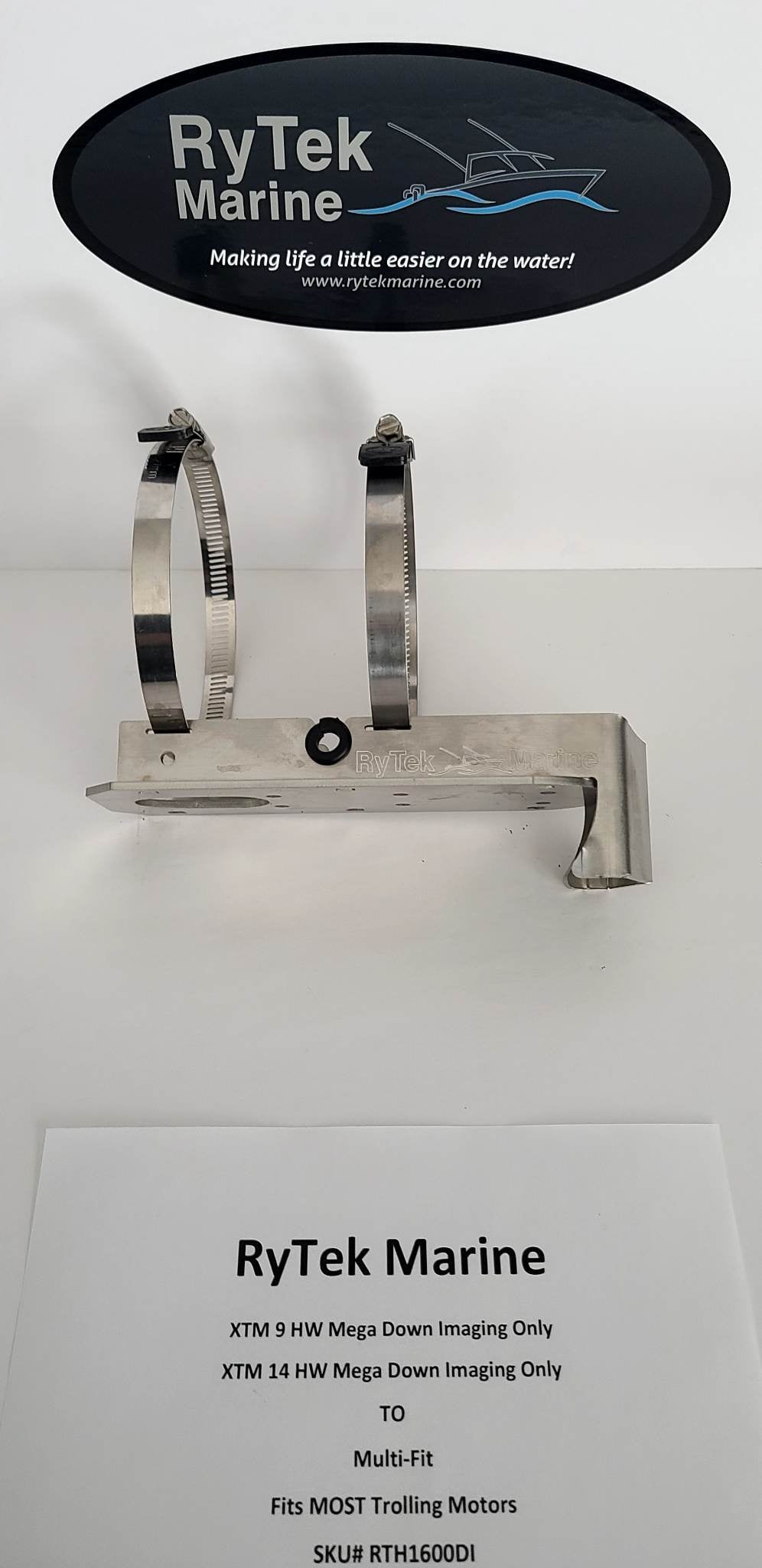 RTH1600DI Humminbird Mega Down Scan ONLY Multi-Fit Trolling Motor Mount