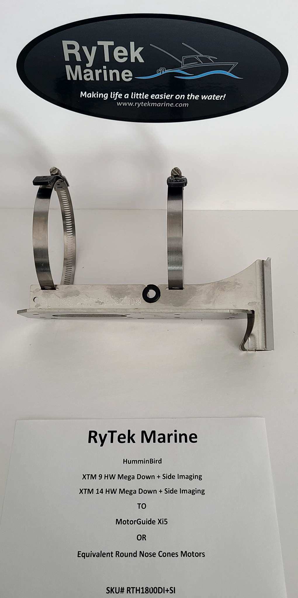 RTH1800DI+SI Humminbird Mega Down/Side Imaging TO MotorGuide Xi5 or Eq –  RyTek Marine