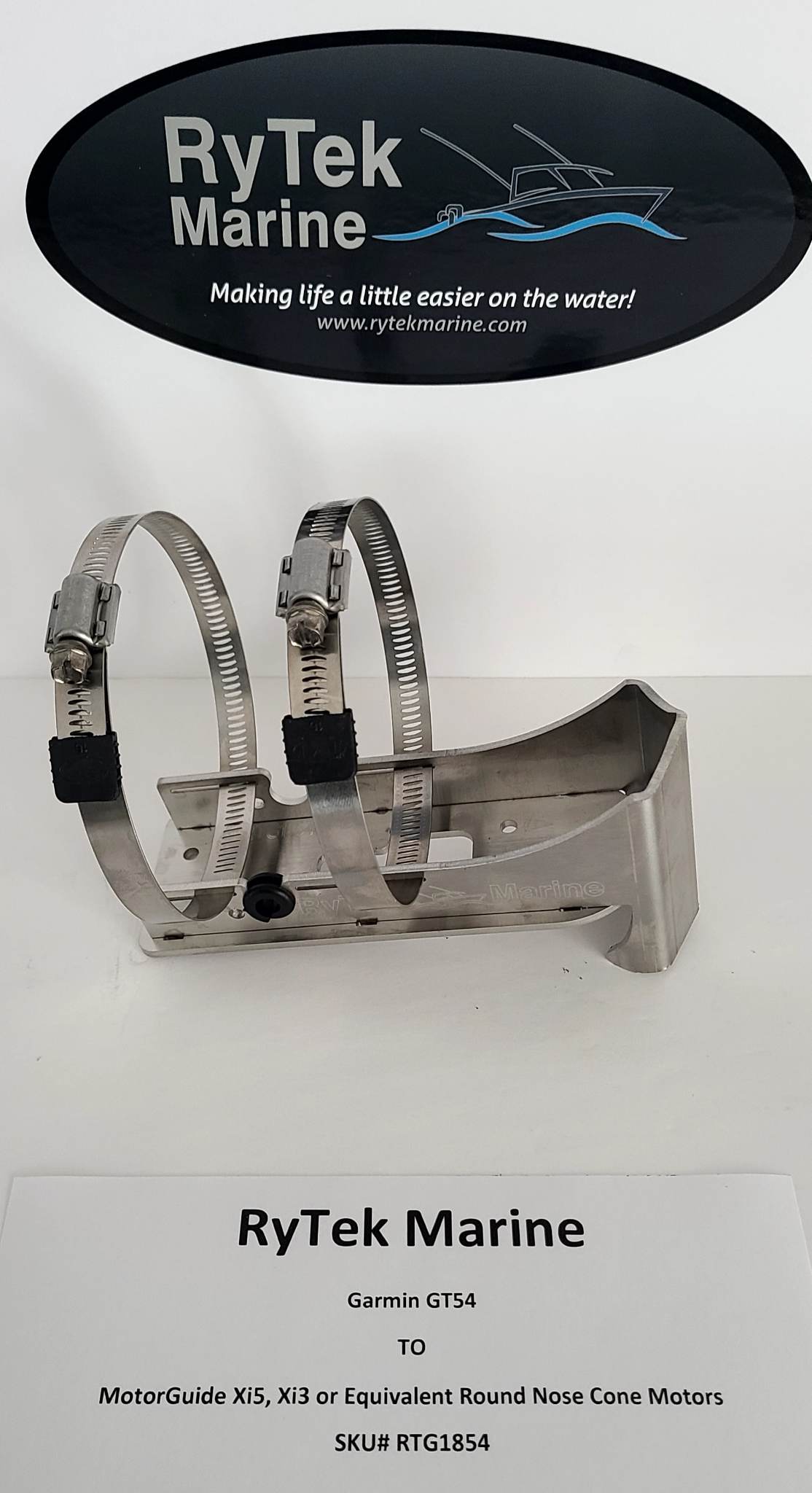 RTG1854   Garmin GT54 / MotorGuide Xi5 or Equivalent Round Nose Cone Motor