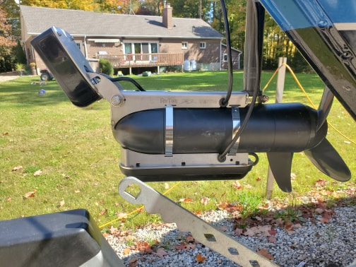 Lowrance LiveSight Dual Purpose Trolling Motor Top-Mount
