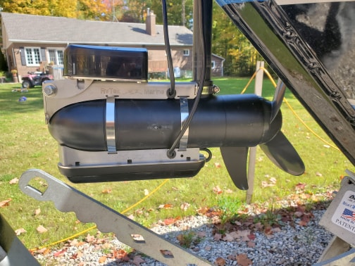 Lowrance LiveSight Dual Purpose Trolling Motor Top-Mount
