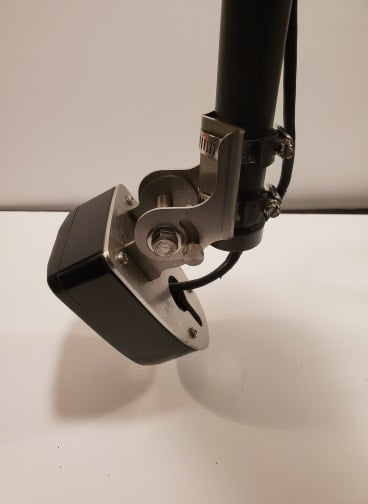 RyTek Lowrance/LiveSight Pole/Ice Mount transducer bracket