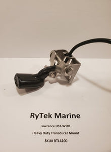 RTL4200 Lowrance HST-WSBL skimmer transducer mount