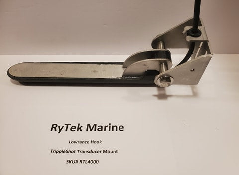 RyTek Lowrance Hook Triple Shot Transom Mount