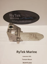 Load image into Gallery viewer, RyTek Marine LSS1/Lowrance transom mounted Transducer Bracket