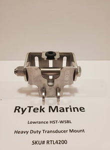 RTL4200 Lowrance HST-WSBL skimmer transducer mount