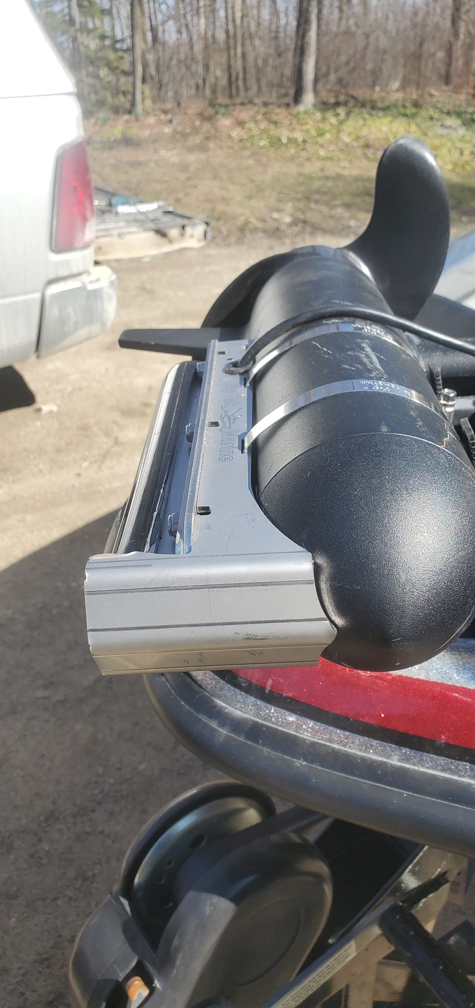 RTL4500 Lowrance Tripleshot Auxiliary Transducer Mount