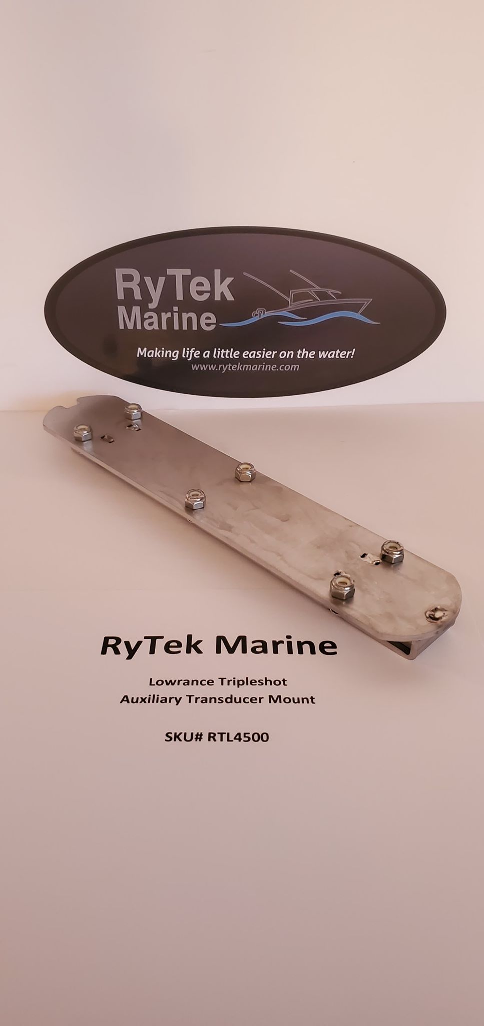 RTL4500 Lowrance Tripleshot Auxiliary Transducer Mount – RyTek Marine