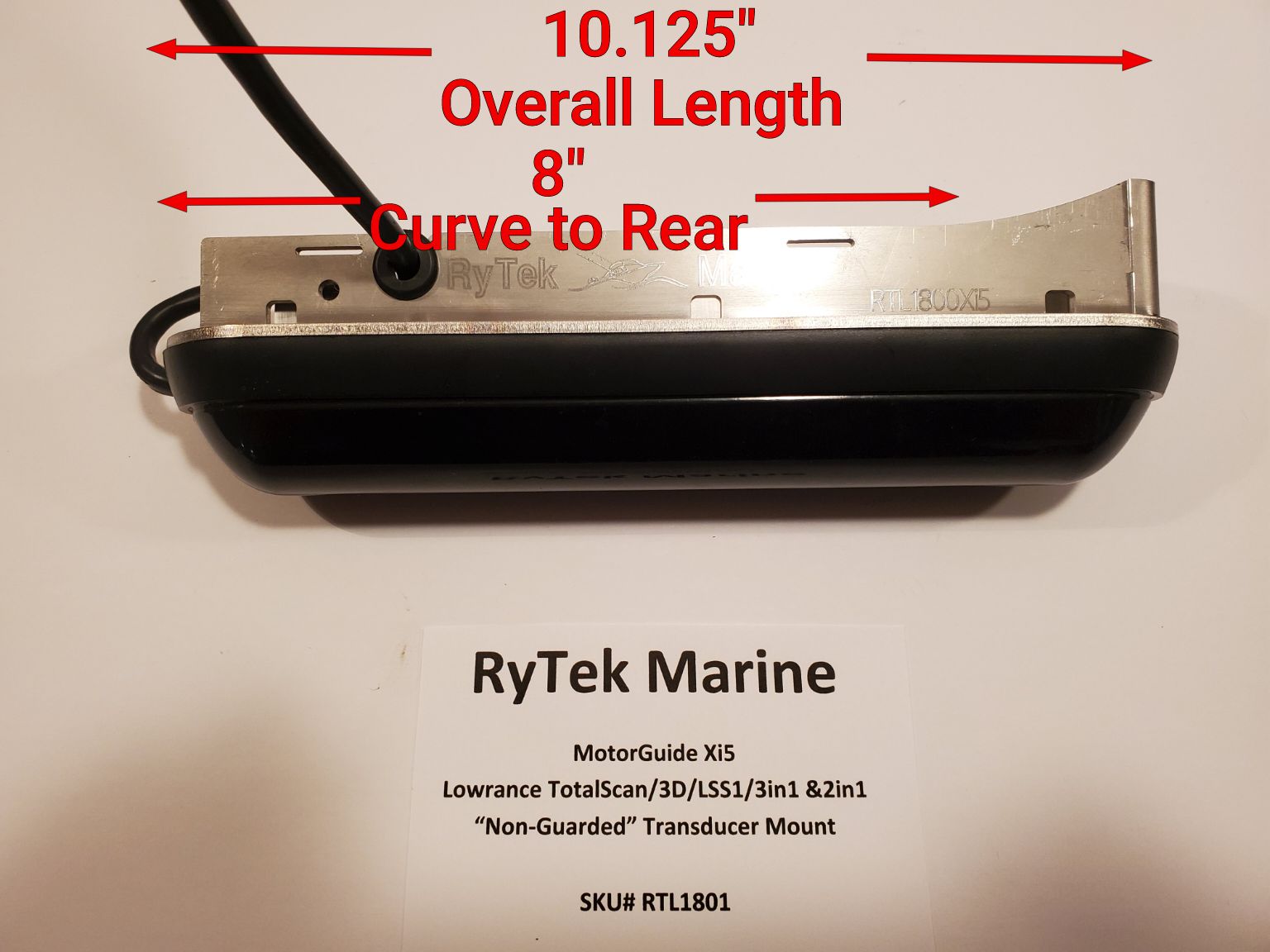 RTL4500 Lowrance Tripleshot Auxiliary Transducer Mount – RyTek Marine